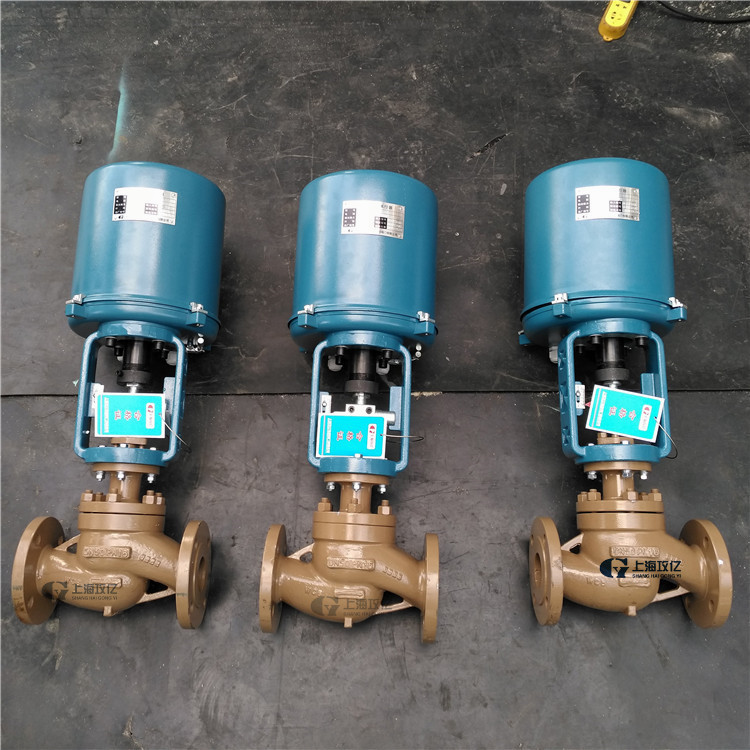 输入输出信号DC4-20MA电动比例蒸汽调节阀 ZDLP-25C-DN100