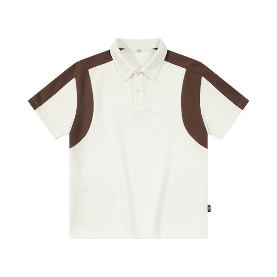 Deng Jue Men's 220g Pearl Cotton Hong Kong Style POLO Shirt Men's Loose 2025 Spring and Summer New Loose Lapel Short Sleeve Men's