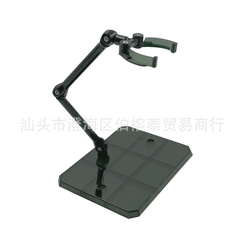 Figure Display Stand (Handlesoul) SHF-Compatible Adjustable Support, Clear Base, Holds ~320 g