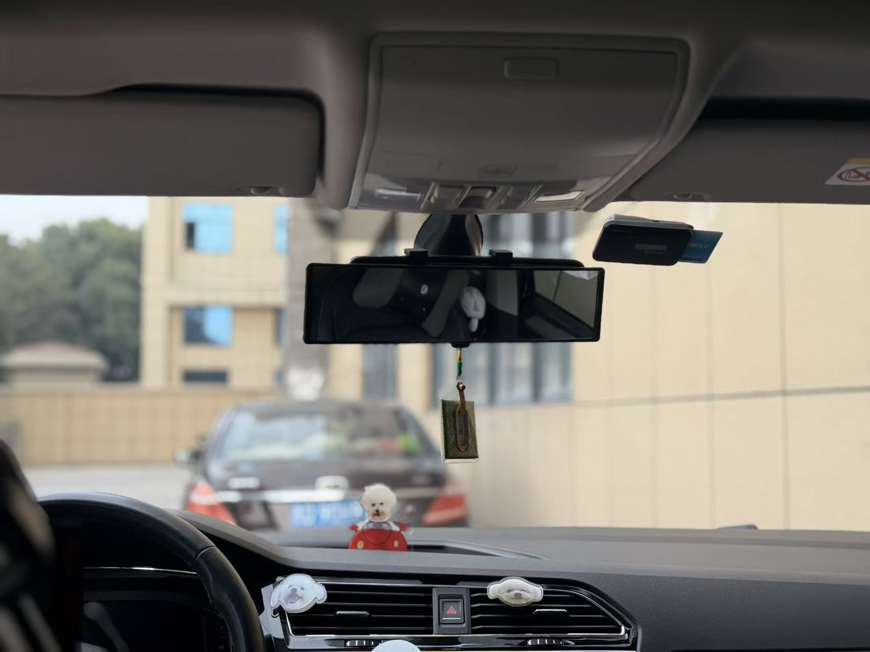 Install Rearview Mirror, Extra Large Wide-Angle Adhesive Type, Baby Observation Reversing Large Field of View Auxiliary Mirror, Car Mirror