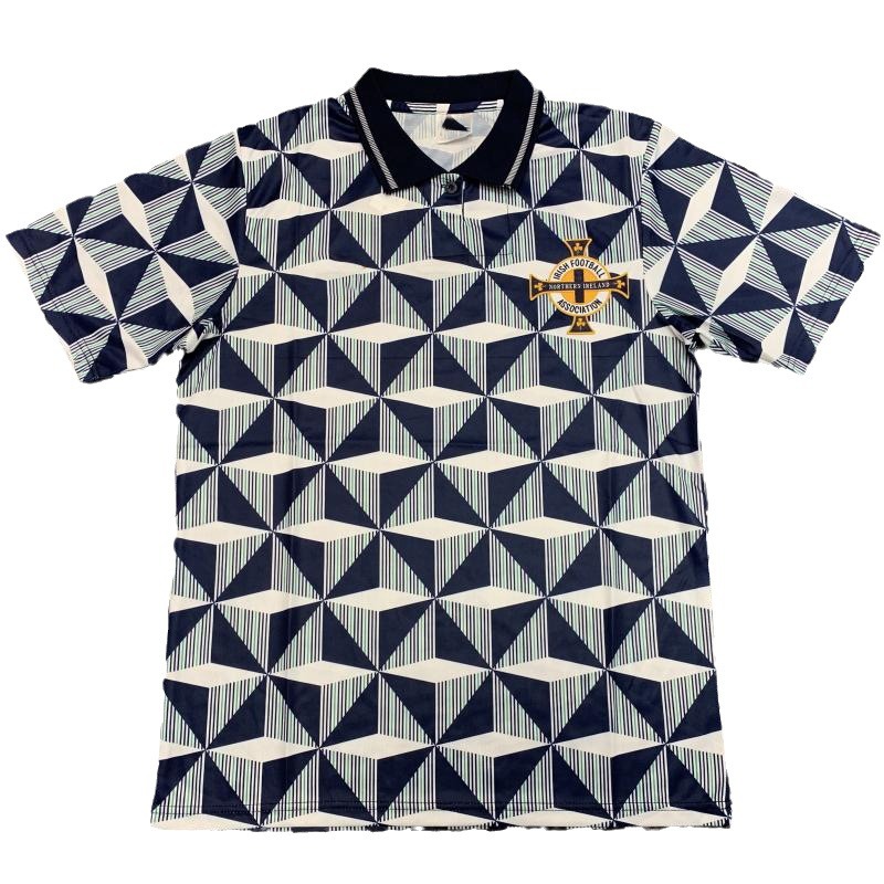 Camiseta retro de manga corta de la selección nacional de CULB, rara, de Boca, Irlanda, México, Estados Unidos, América, Dinamarca.