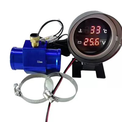 Modified Digital Circular Electronic Water Temperature automobile instrument