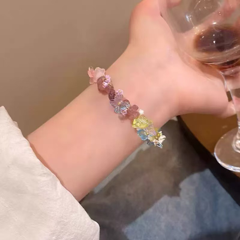 超仙爆款蝴蝶结手链轻奢小众高级感串珠手串甜美气质百搭手饰合集|undefined