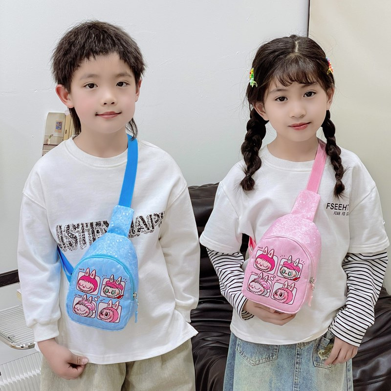 2025 新しい子供用バッグ ins 韓国語版漫画ラブリーバッグ男の子と女の子のための軽量でファッショナブルな子供用バッグ|undefined