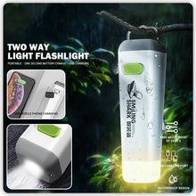 High brightness flashlight outdoor camping light power bank