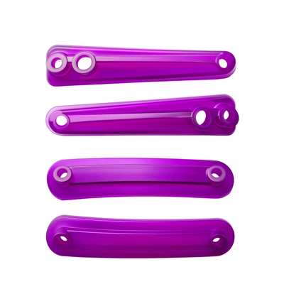 and later, modified with colored – Motorcycle front windshield - purple