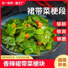 裙带菜梗段即食海白菜小袋凉拌咸菜大连特产香辣新鲜海带梗块下饭