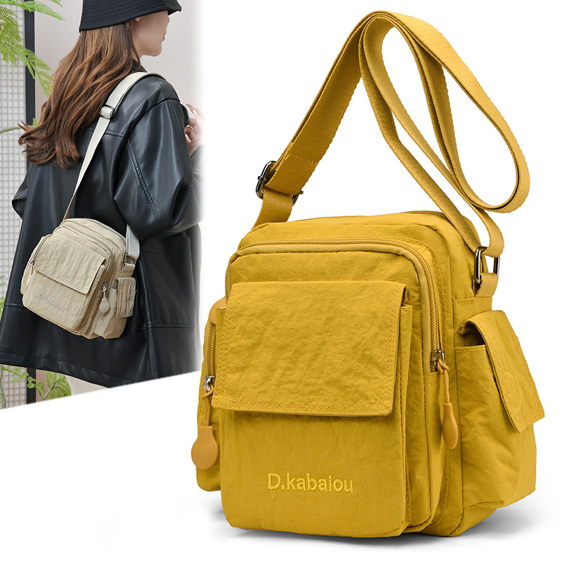 All-season Oxford cloth travel bag, multi-purpose umbrella bag, water bottle bag, shoulder bag, crossbody bag for middle-aged women