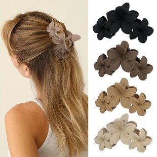 Material de plástico personalizado ligero, clip de color sólido, horquilla de disco en la parte posterior de la cabeza, decoración de citas, horquilla para el cabello image 3
