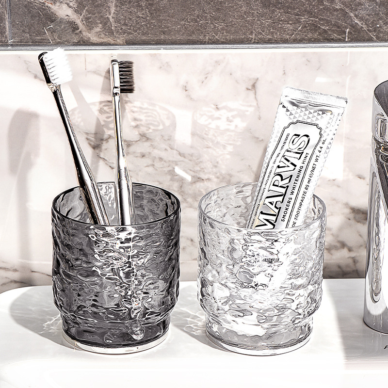 Feitu High-looking Mouthwash Cup Household Water Ripple Wash Cup Couple Internet Celebrity Toothbrush Cup Toothbrush Cup