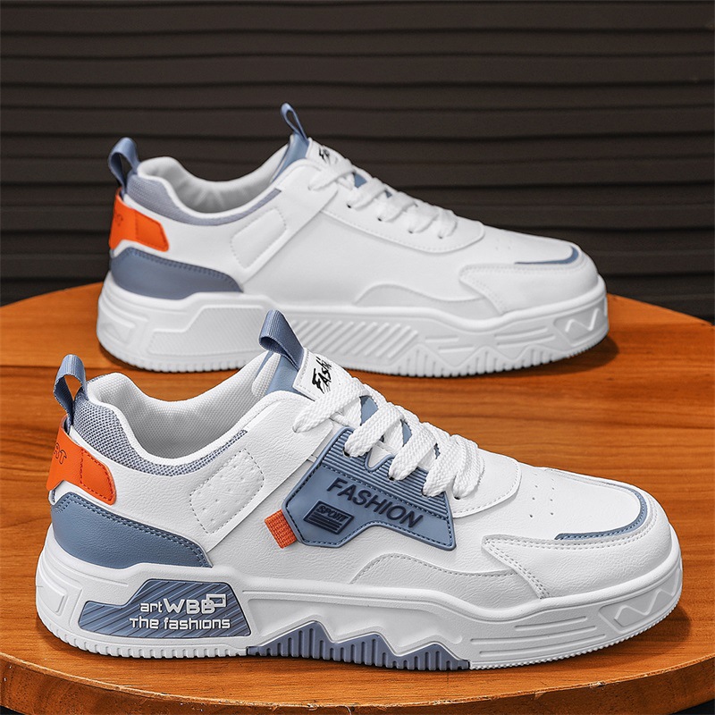 2026 primavera nuevos zapatos de hombre resbaladantes transpirables zapatos de skate casuales deportivos juveniles aumentan suela gruesa zapatos deportivos casuales