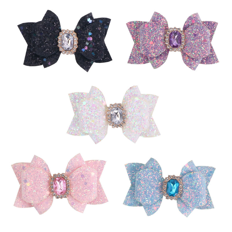European and American New Style DIY Glitter Leather Bow Cup Straw Elastic Band Buckle Accessories Jewelry European and American New Style DIY Glitter Leather Bow Cup Straw Elastic Band Buckle Accessories Jewelry