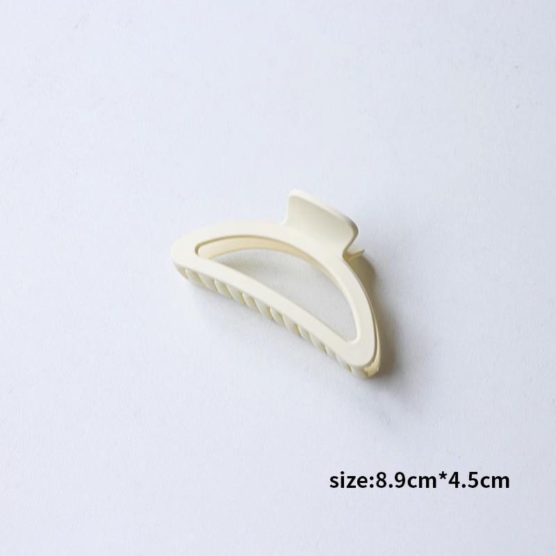 Clip de pelo simple de alta gama clip de pelo de mujer clip de tiburón clip de Cabeza trasera tocado 2023 Nueva horquilla sale todo a juego