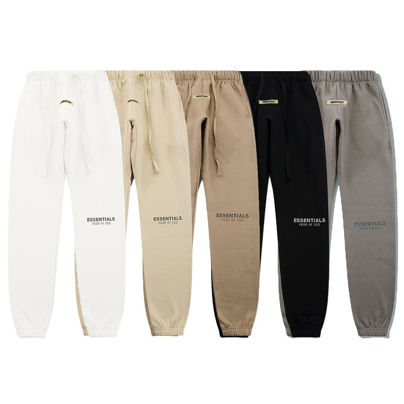 FEAR OF GOD FOG ESSENTIALS Reissue Letter-Reflective Padded High Street Joggers