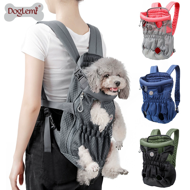 Amazon Outgoing Pet Рюкзак Сетчатый дышащий нагрудный рюкзак для собак Портативная сумка для домашних животных Кошка Сумка для собак