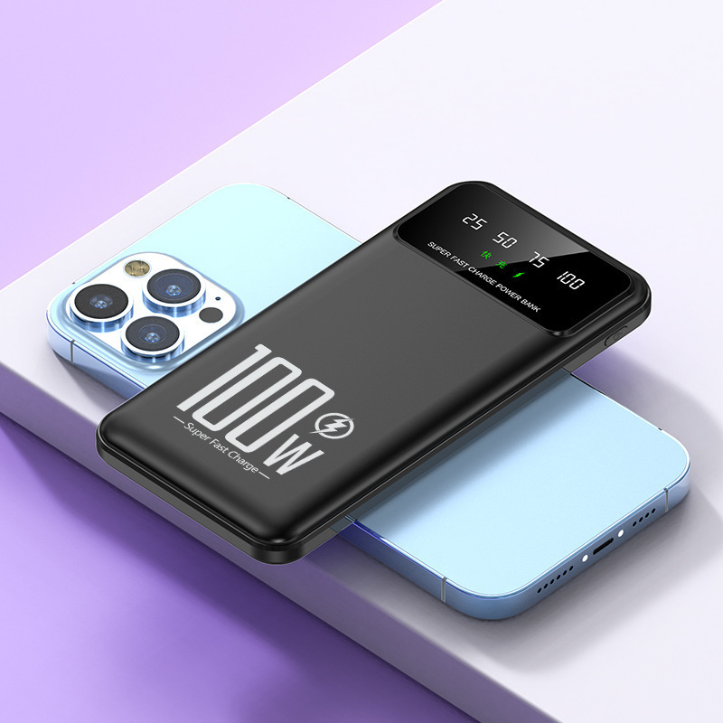 100W超高速充電パワーバンク30000mAh20000mah10000大容量30万50万モバイル電源|undefined