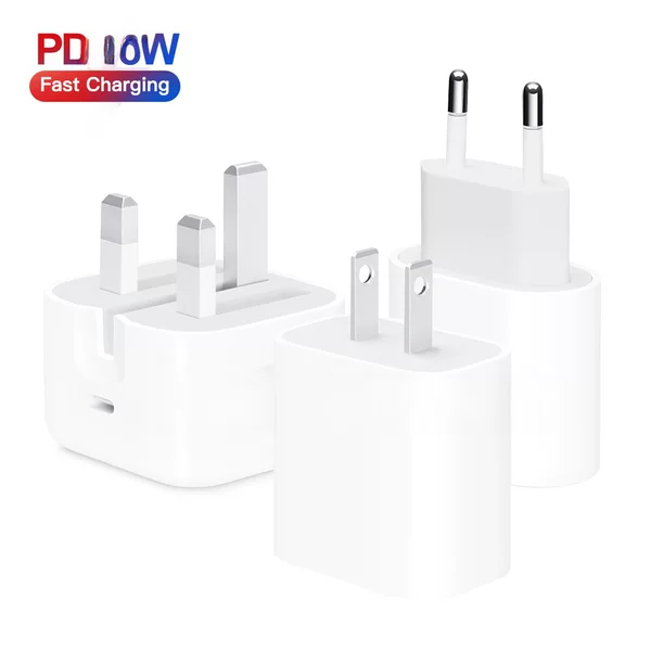 18W Fast Charge PD Charger for iPhone12ProMax Apple 11 XR XS iPad USB C Direct Charge