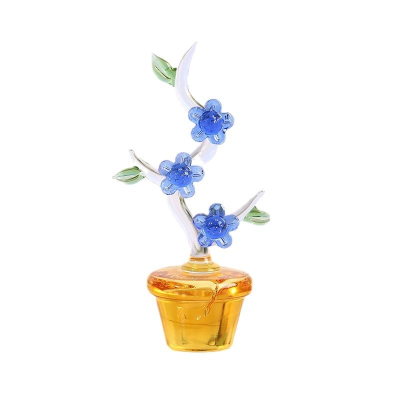 ガラスサボテンデスクトップ装飾品ガラスクリエイティブギフトリビングルームの装飾デスクトップ工芸品ミニ装飾品|undefined