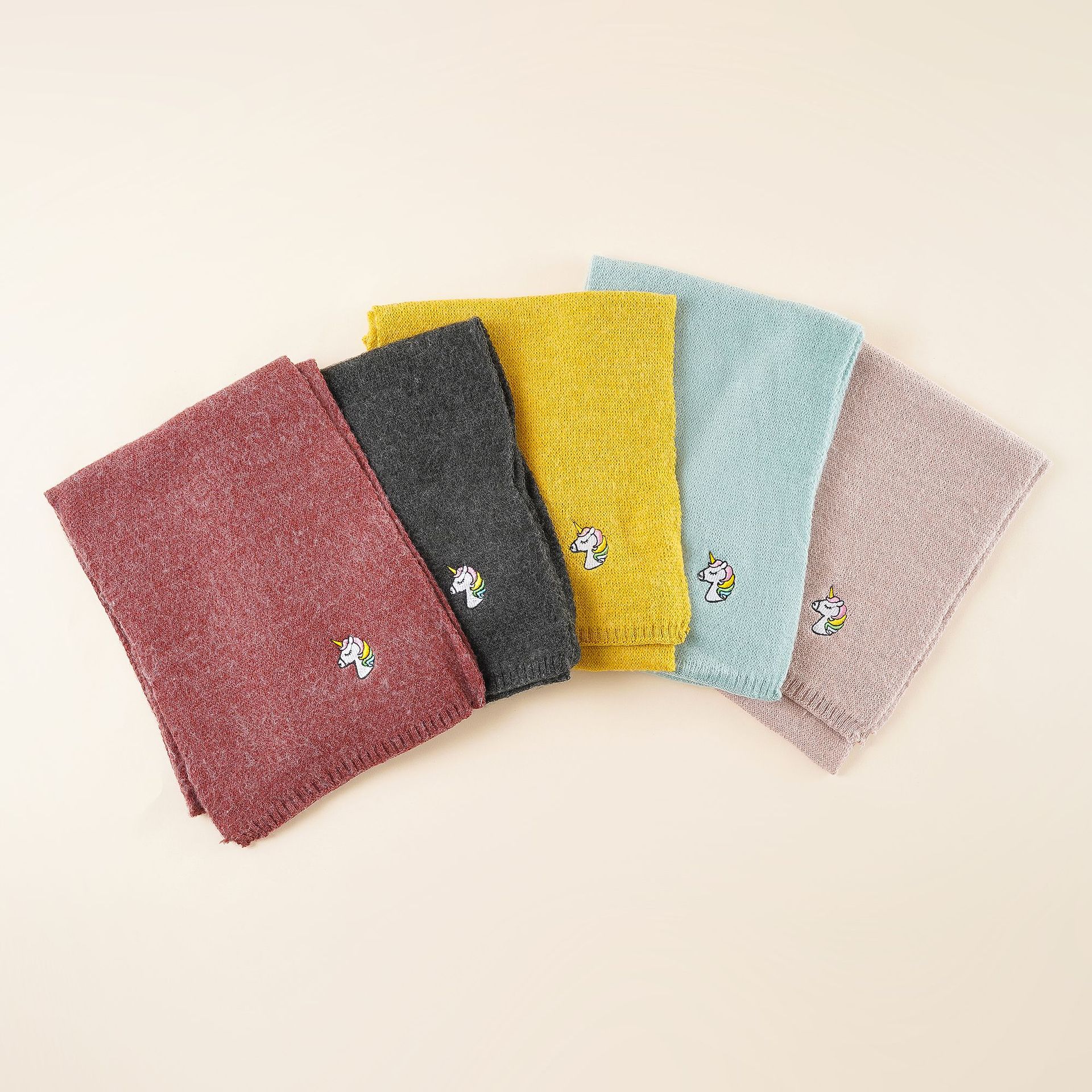 Bebé bufanda Otoño e Invierno bufanda de los niños niñas coreanos de los niños lindo cálido bufanda de punto de moda