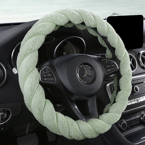 Factory Custom Car Steering Wheel Cover New Stylish Plush Steering Wheel Cover, Multiple Styles Available