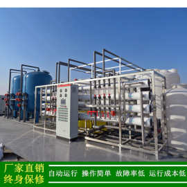 供应15T/HPLC全自动二级反渗透设备电导率5us/cm以下工业纯水机