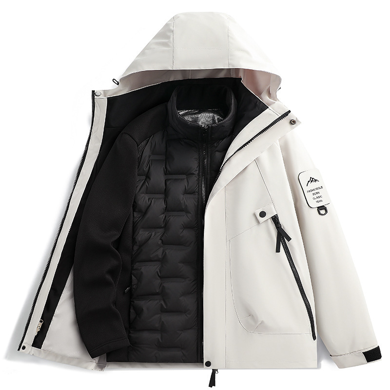 2518 ジャケット スリーインワン ダウンライナー 男女兼用 スリープルーフ アウトドア 登山服 旅行・入藏用 2点セット|undefined