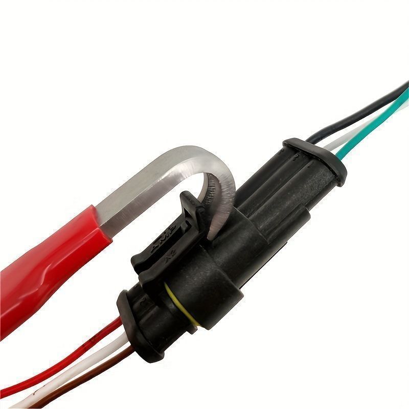 Car Electrical Terminal Connector Removal Tool, Automotive Wiring Harness Plug Separator Pry Bar, Power Disconnect Pliers, Wire Cutting Pliers