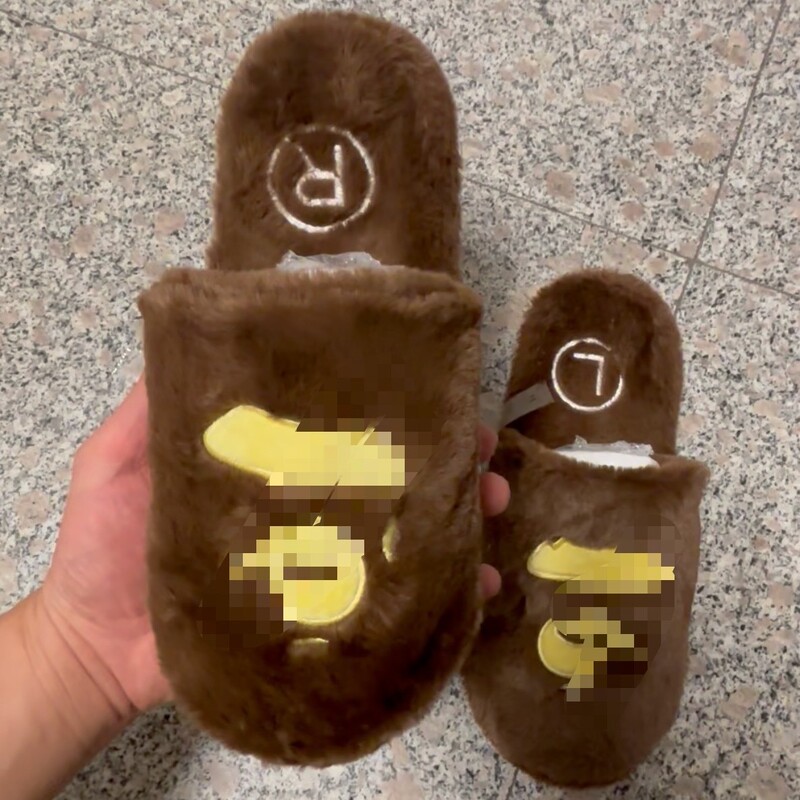 Cross-border foreign trade new style plus-size home fashion versatile outdoor flat casual monkey head indoor slippers European and American style