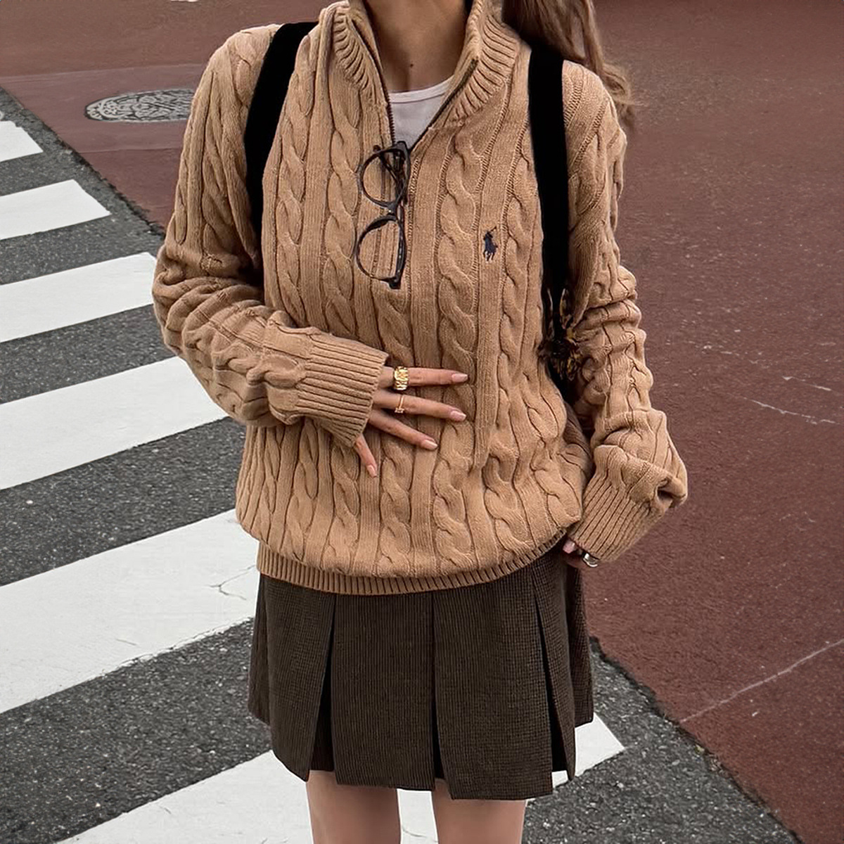 Kaikuo transfronterizo Europa y Estados Unidos vacaciones ocio de moda suéter de cuello alto ropa de mujer otoño y invierno 2025 estación independiente de Amazon