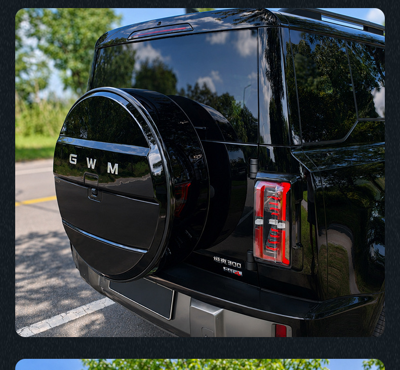 Great Wall Haval H10 spare tire cover rear tailgate spare tire protective shell off-road modification dustproof and scratch-resistant decorative accessories