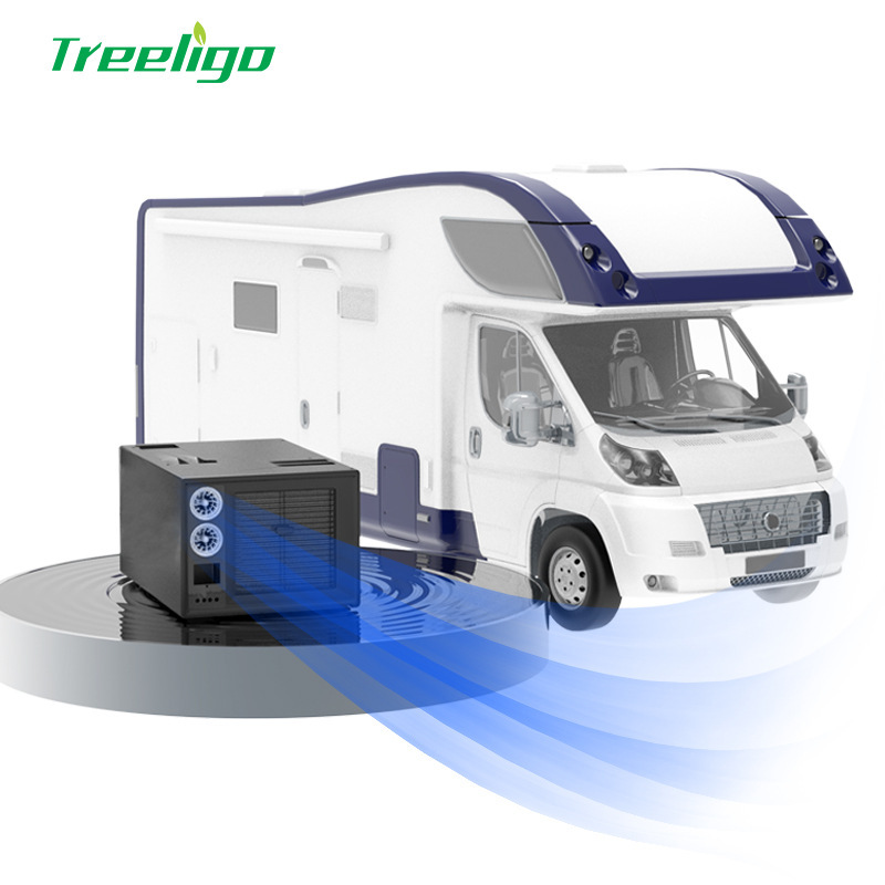 Treligo coche todo en uno autocaravana aire acondicionado 12V24V220V eléctrico inversor refrigeración coche comedor aire acondicionado