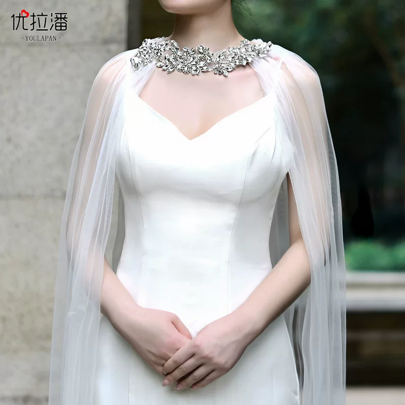 Long trench coat для невесты от 优拉潘, плащ для фотосессий