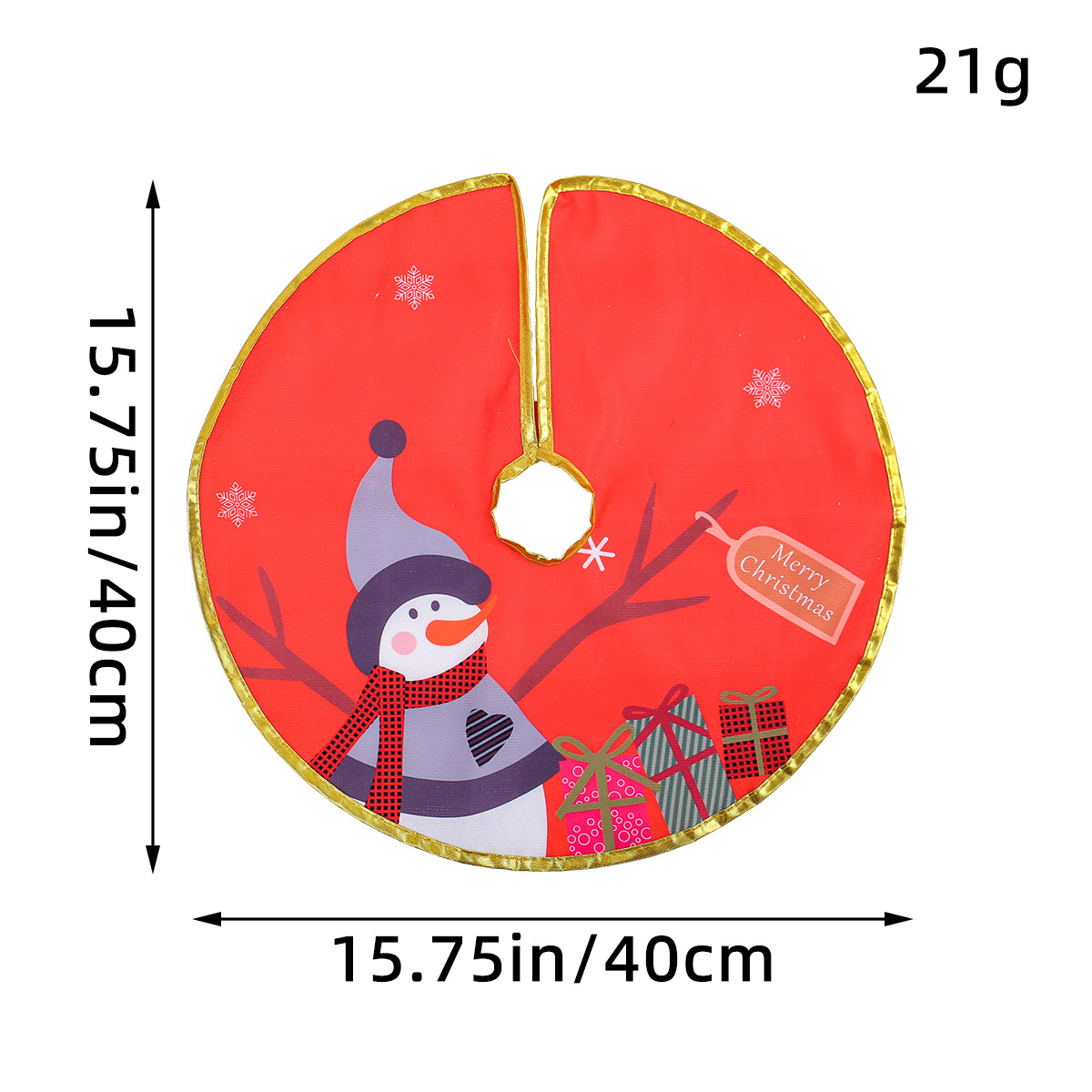 Navidad transfronteriza Phnom Penh decoración decoración de decoración del delante de Santa Claus impresión de árbol de Navidad