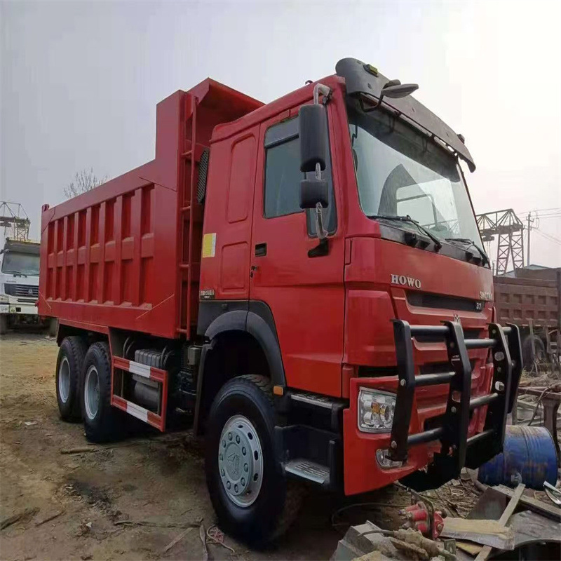 Export Used Howo Dump Truck 371 Horsepower Front Four Rear Eight 12 Wheel Dump Truck African Mining Truck