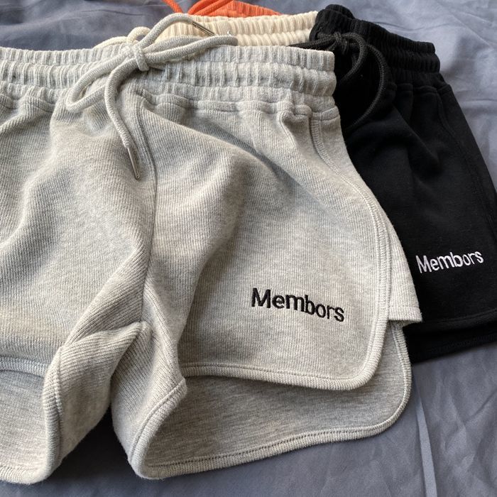 Two Packs of Summer Korean Style 2022 New High-Waist Slim Outer Hot Pants for Women Casual Home Sports Shorts