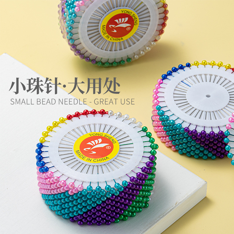 Fábrica al por mayor placa de aguja de abalorios aguja de posicionamiento aguja perlada aguja en forma de pera placa galvanizada ropa aguja de corte vertical