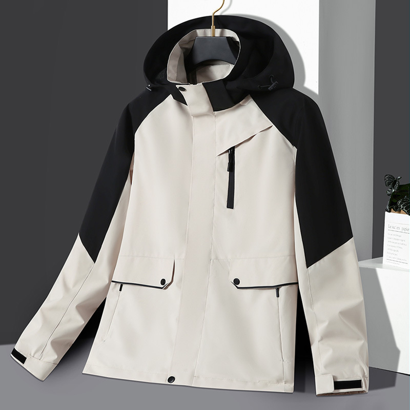 Spring and Autumn New Outdoor Single-Layer Thin Jacket Men's Windproof Breathable Windbreaker Jacket Casual Spring Coat
