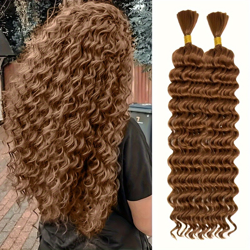 European and American Chemical Fiber Crochet Hair Deep Wave Hair Extension Bundle Crochet Hair Imitation Human Hair Large Braid Chemical Fiber European and American Chemical Fiber Crochet Hair Deep Wave Hair Extension Bundle Crochet Hair Imitation Human Hair Large Braid Chemical Fiber