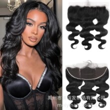 HD����LACE FRONTAL CLOSURE 13x4 body ��Ȼɫ ˳��ŷ���ٷ���ó