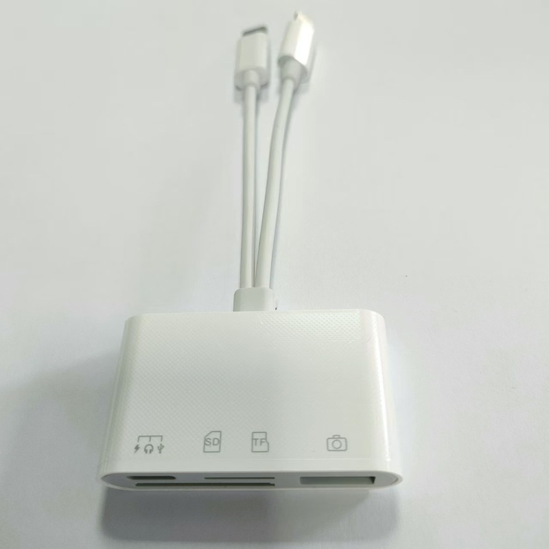 Apple 2 線式 Type-C 携帯電話カードリーダー 3-in-1 読み取り SD カメラ TF カード USB ハードディスクメモリに適しています。|undefined
