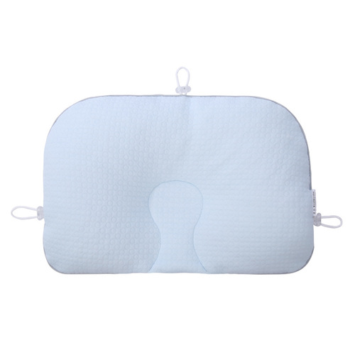 Baby pillow for newborn children, anti-eccentric head correction, 0-1-2-3 year old baby shaping pillow, four seasons style, breathable