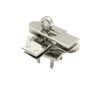 Kelly bag large four-piece bag lock zinc alloy die-casting corns lock base screw lock spot supply