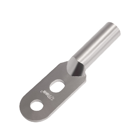 DT雙孔鍍鋅銅鼻子 廠家線鼻子 兩孔銅接線端子 雙孔線耳 紫銅線耳