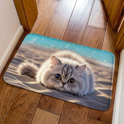 skin-friendly foot mat, easy to maintain, Avtomobil döşəmə paspasları - little-kitten-12-4060cm-crystal-velvet