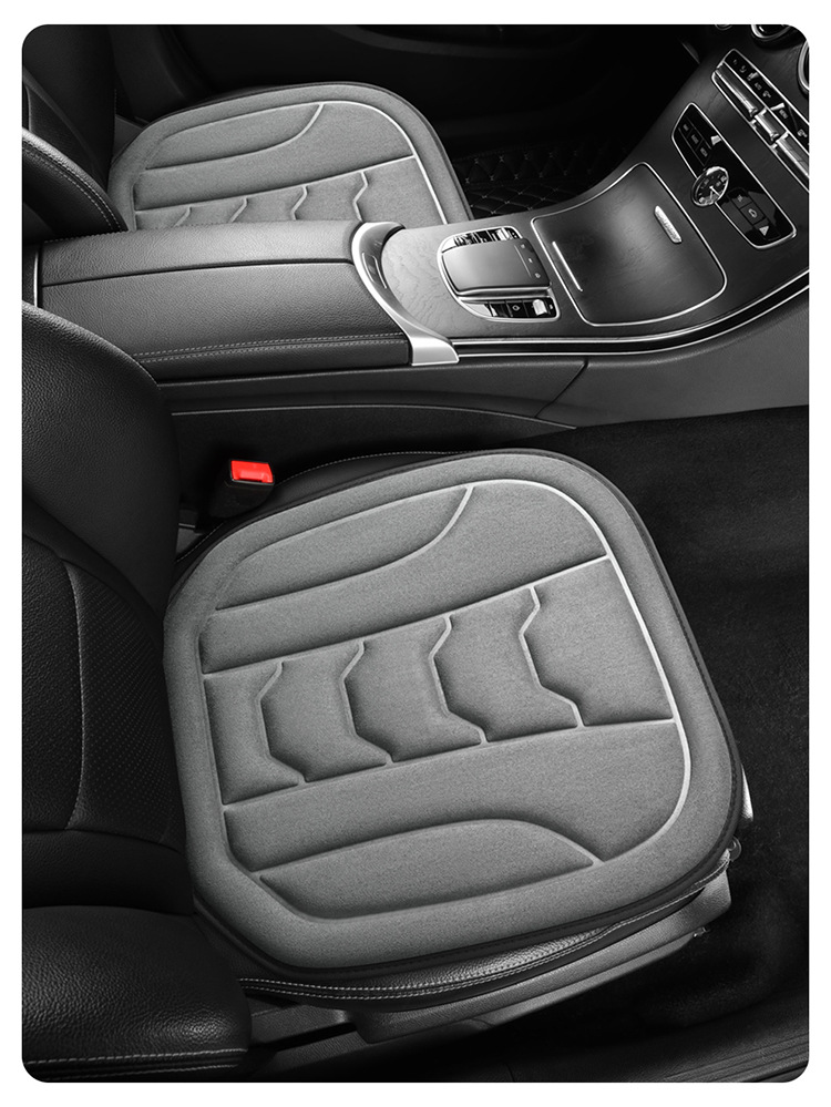 Cross-Border Small Three-Piece Set of No-Tie Car Seat Cushions, Single Seat Office and Home Chair Seat Cushions, Interior Accessories Dropshipping