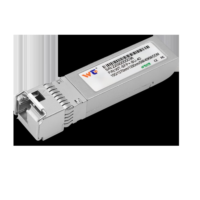源拓WT-SFP+-BU-40 万兆单模单纤40公里商业级(1270 / 1330nm)