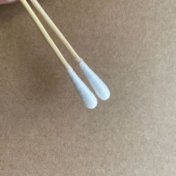 Disposable cotton swabs