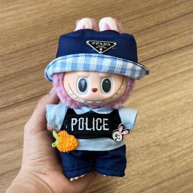 仅衣服适用labubu坐坐派对娃衣一二三代拉布布衣服套装配件饰周边|undefined