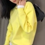 春季新款宽松圆领女卫衣