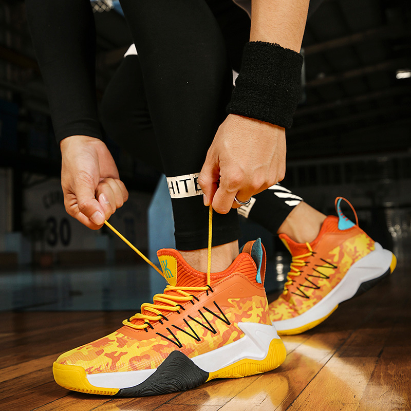 Zapatos de entrenamiento de combate para estudiantes de cemento blanco Joe4 zapatos de baloncesto casuales zapatos de skate alta fuerza aérea image 34